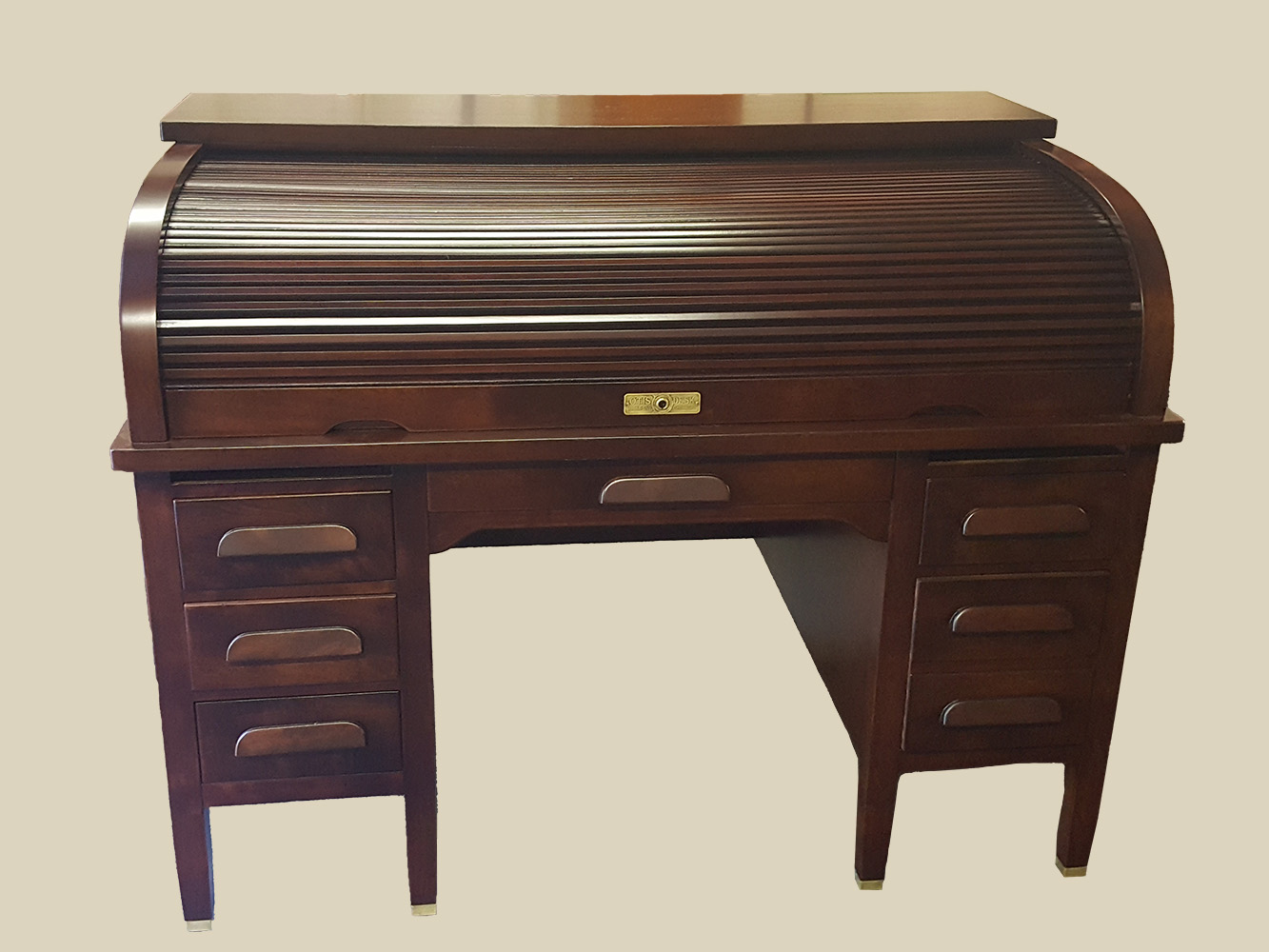 Antique Roll-Top Desk Restoration